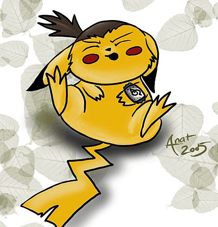 鹿丸版皮卡丘