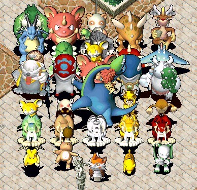 辰魔全家福（共30种，辰魔多鲁多和新春小兔子为同一造型）