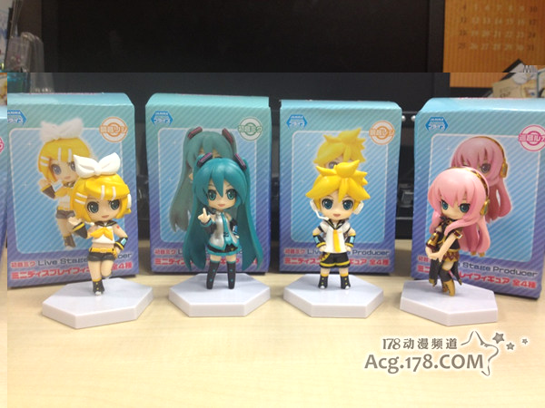 初音未来Live Stage Produce 迷你桌面手办