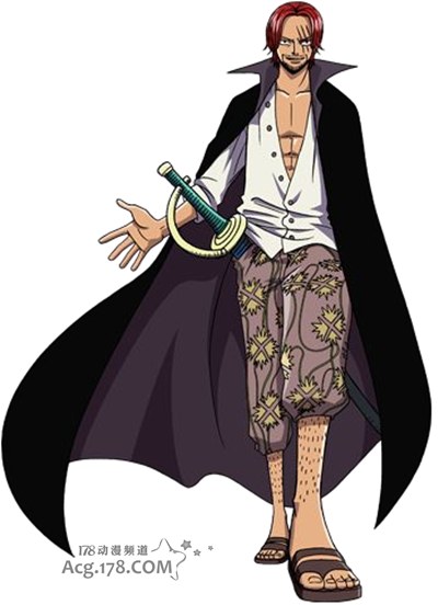1.红发香克斯（ONE PIECE）